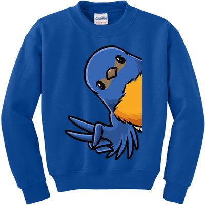 Bluebird Bird Kids Sweatshirt
