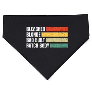 Bleached Blonde Bad Built Butch Body USA-Made Doggie Bandana