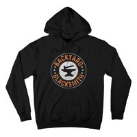 Blacksmith Backyard Blacksmithing Forge Forging Gift Hoodie