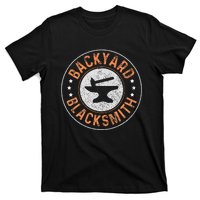 Blacksmith Backyard Blacksmithing Forge Forging Gift T-Shirt