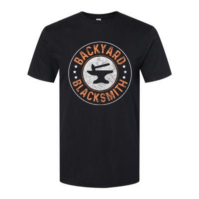 Blacksmith Backyard Blacksmithing Forge Forging Gift Softstyle® CVC T-Shirt