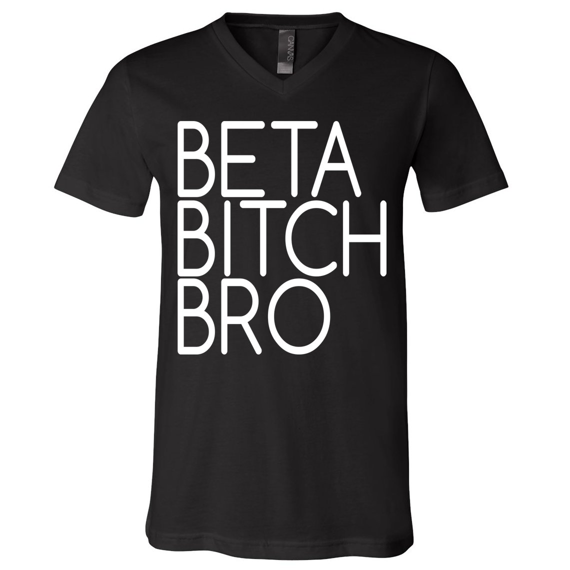 Beta Bitch Bro V-Neck T-Shirt