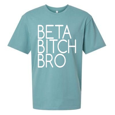 Beta Bitch Bro Sueded Cloud Jersey T-Shirt