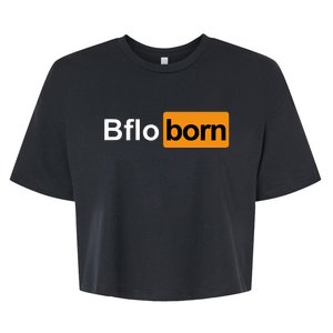 Bflo Born Bella+Canvas Jersey Crop Tee