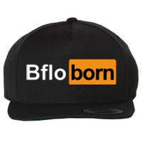 Bflo Born Wool Snapback Cap