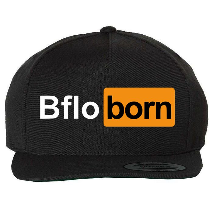 Bflo Born Wool Snapback Cap