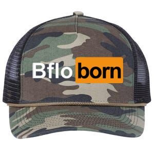 Bflo Born Retro Rope Trucker Hat Cap