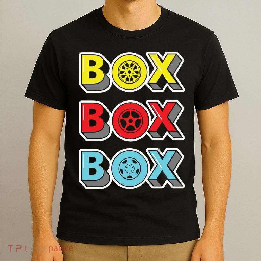 Box Box Box Retro Vintage Racing T-Shirt