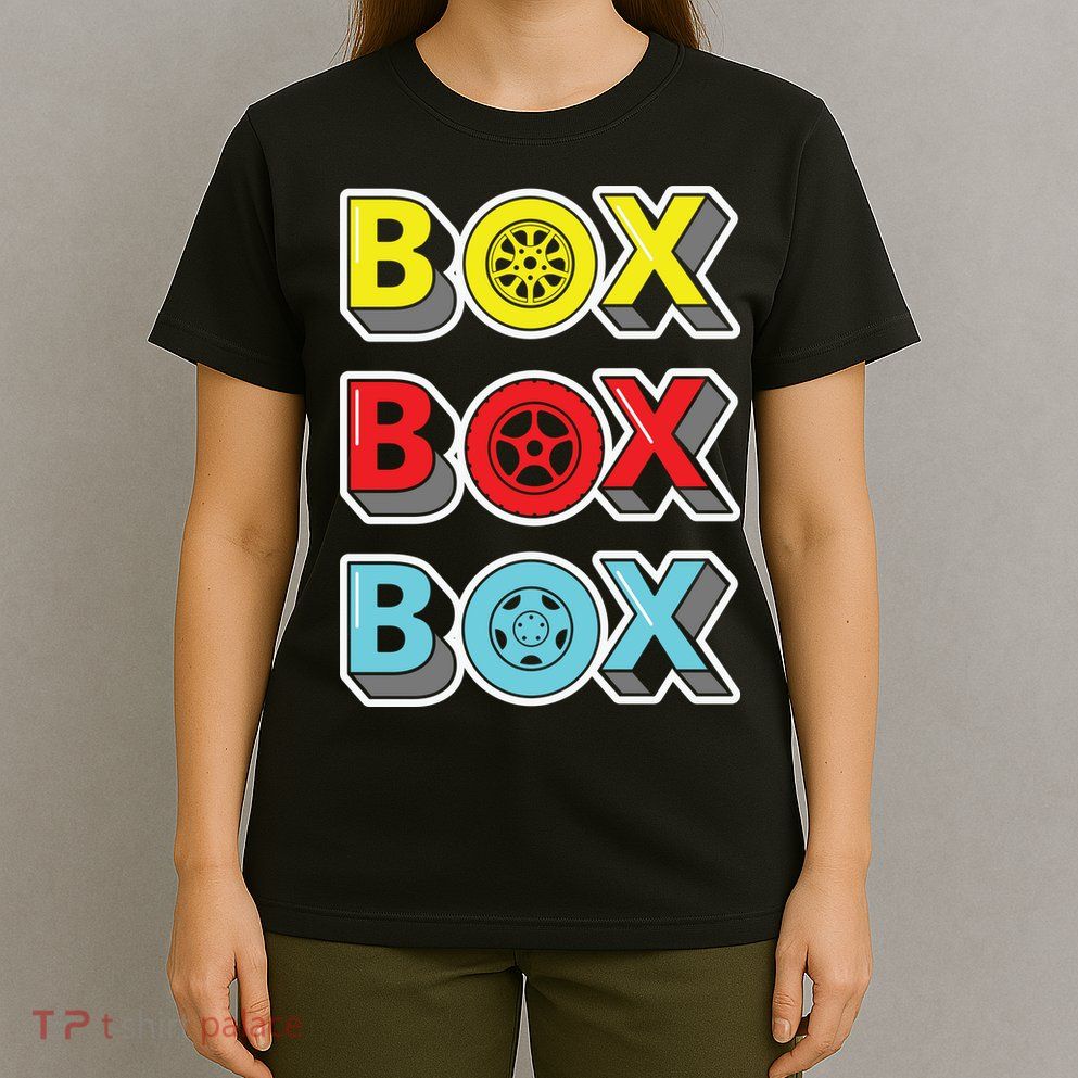 Box Box Box Retro Vintage Racing T-Shirt