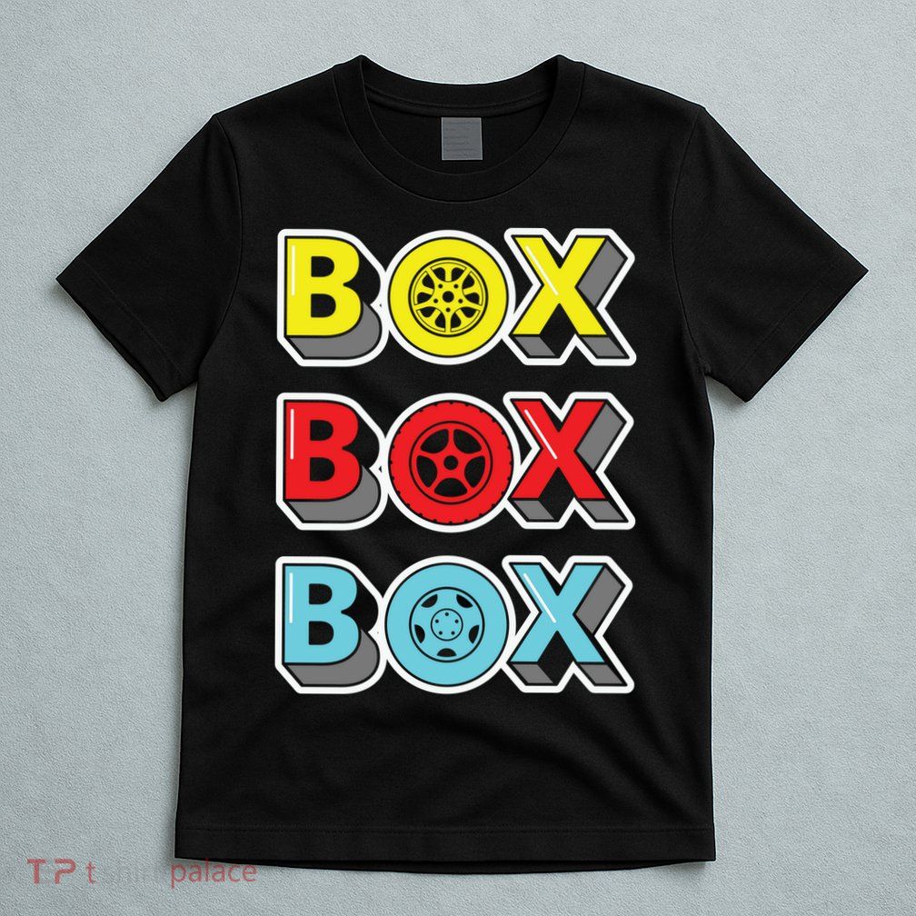 Box Box Box Retro Vintage Racing T-Shirt