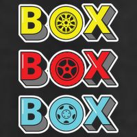 Box Box Box Retro Vintage Racing Beanie