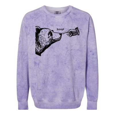 Boop Bear Colorblast Crewneck Sweatshirt