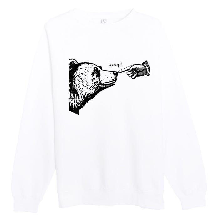 Boop Bear Premium Crewneck Sweatshirt