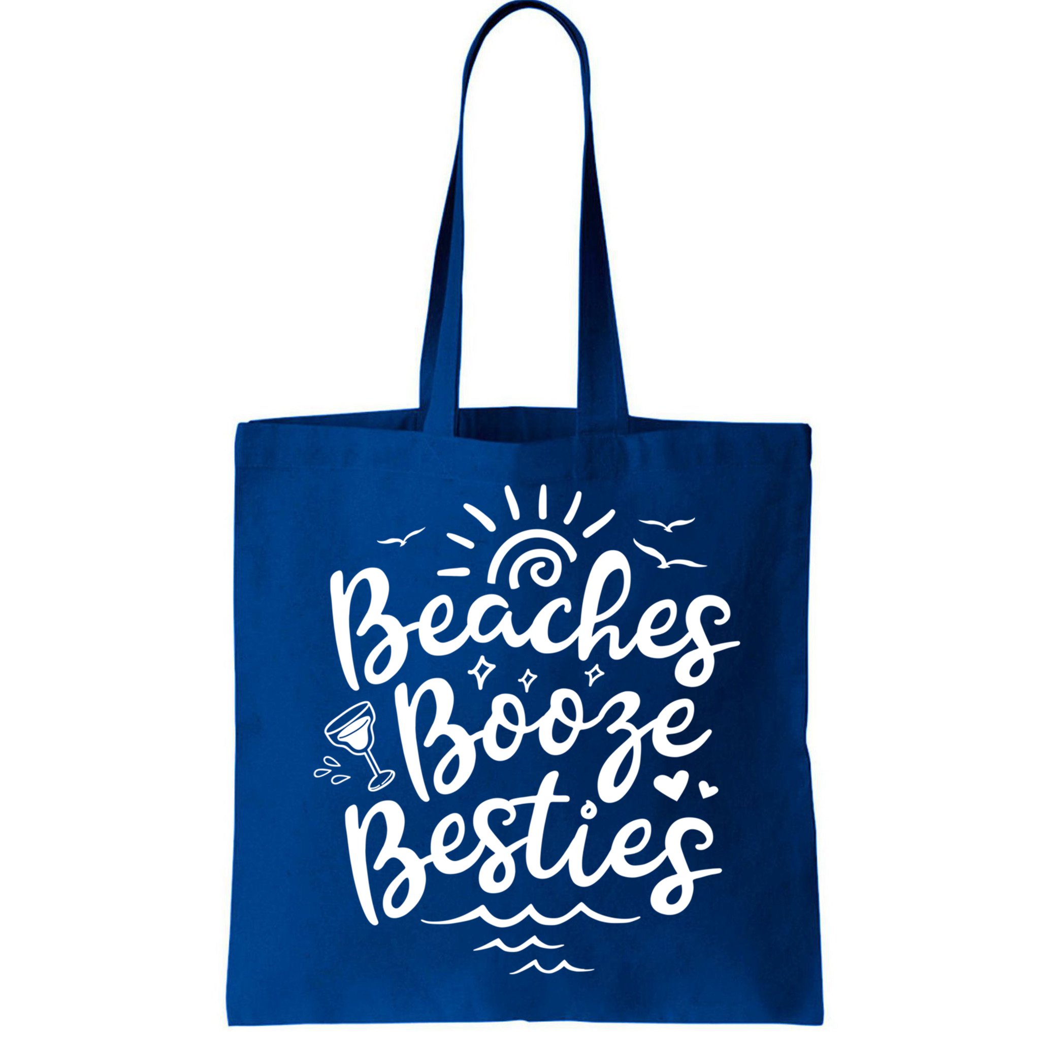 Beaches Booze Besties Summer Best Friend Vacation Gift Bag