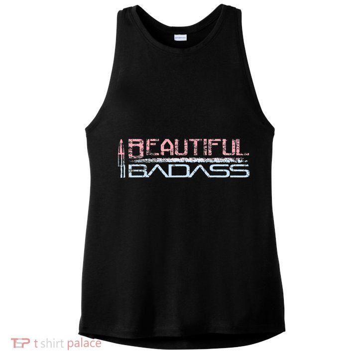 Beautiful Badass Ladies PosiCharge Tri-Blend Wicking Tank