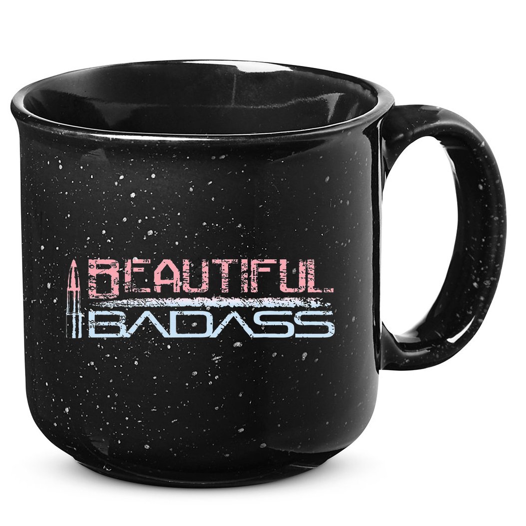 Beautiful Badass 15oz Campfire Ceramic Mug