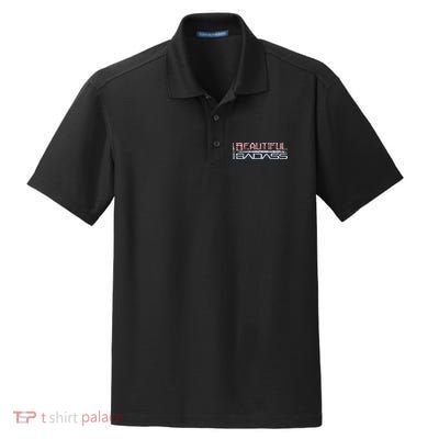 Beautiful Badass Dry Zone Grid Polo