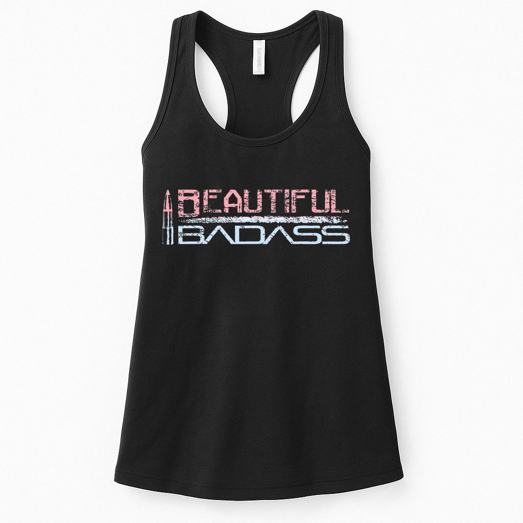 Beautiful Badass Womens Tank Top