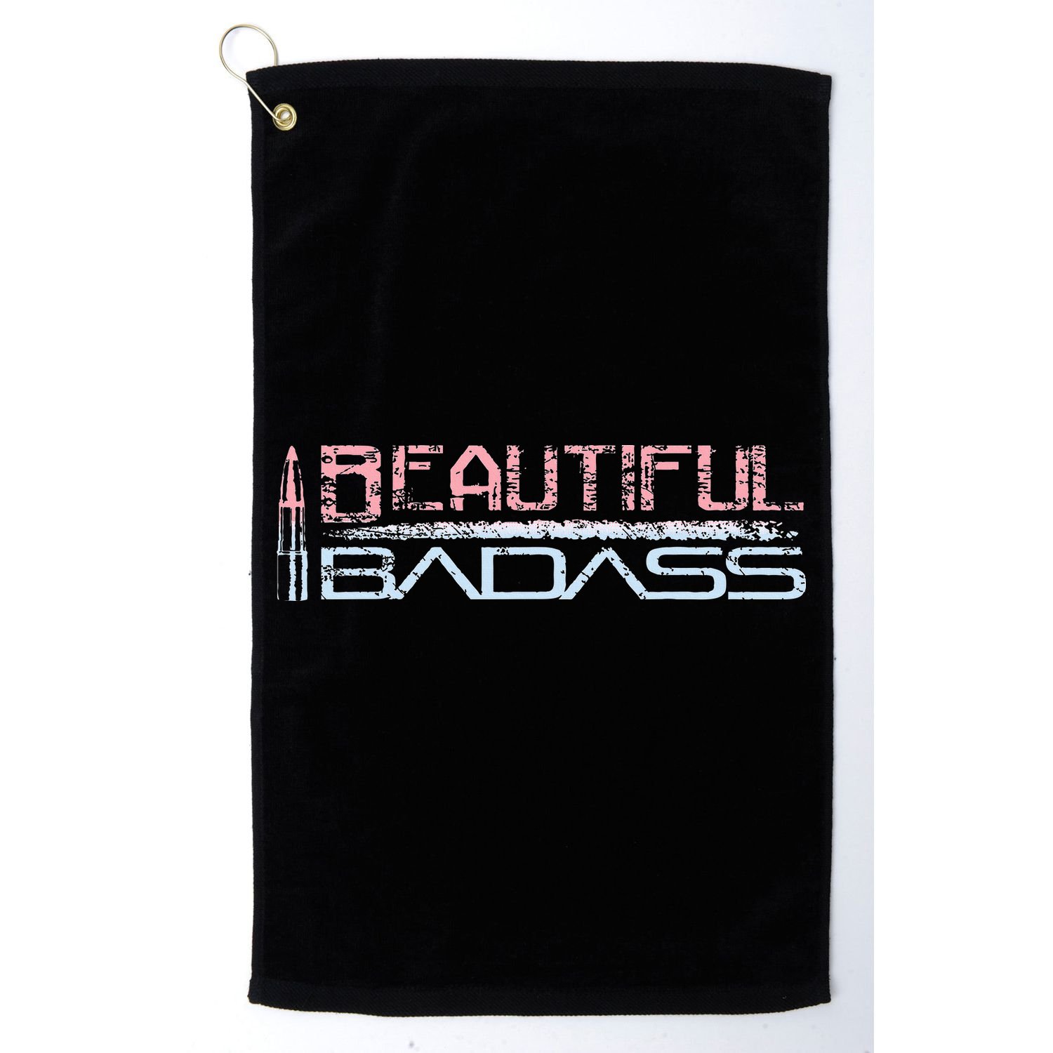 Beautiful Badass Golf Towel