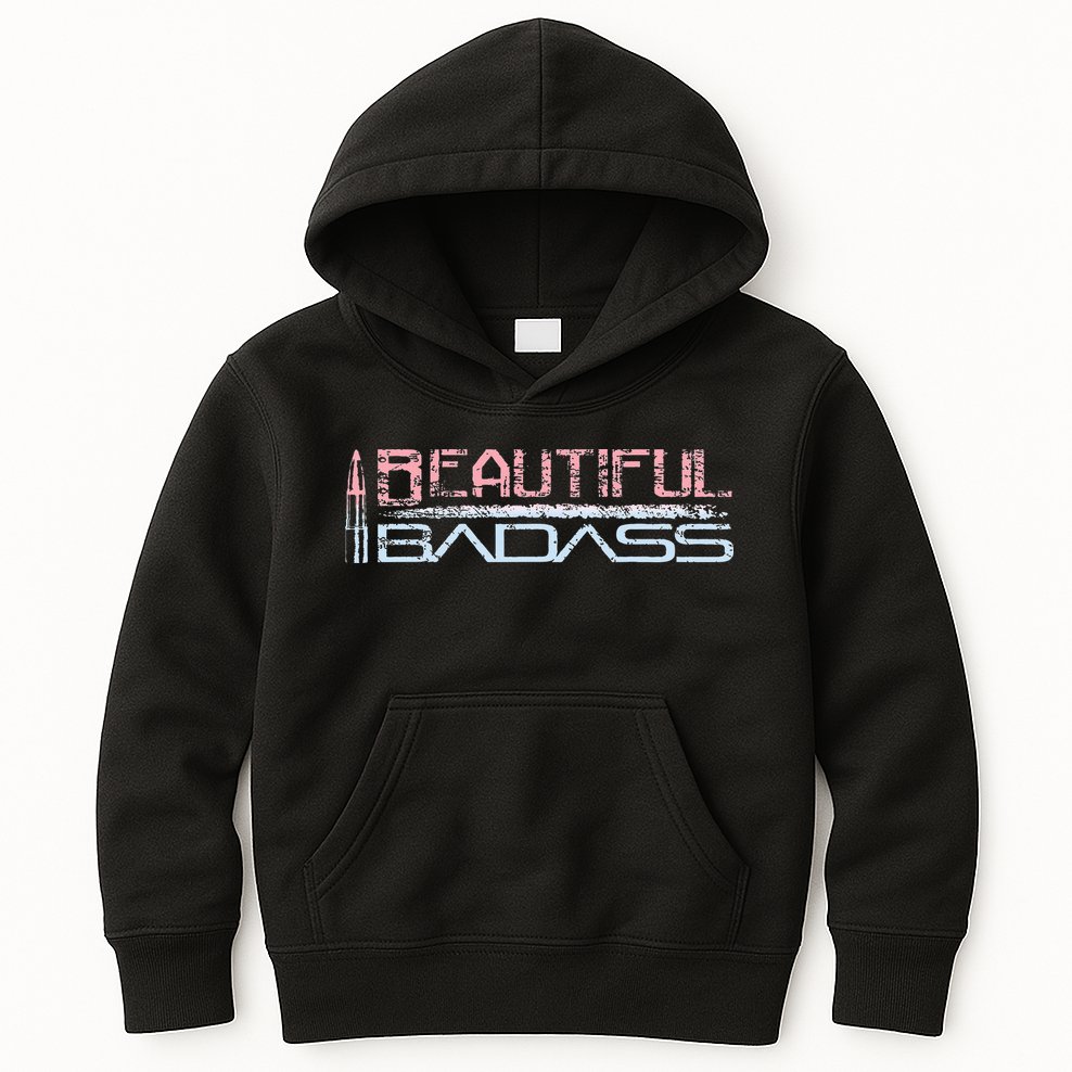 Beautiful Badass Kids Hoodie
