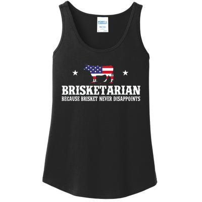 Brisketarian Because Brisket Never Disappoints BBQ Lover Ladies Essential Tank