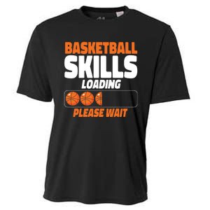 Basketball Bball Basketball Skills Loading Please Wait Cooling Performance Crew T-Shirt