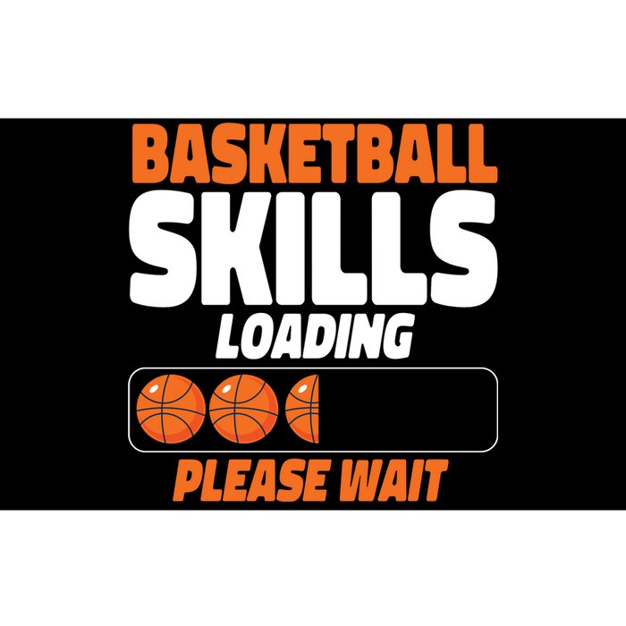 Basketball Bball Basketball Skills Loading Please Wait Bumper Sticker