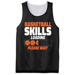 Basketball Bball Basketball Skills Loading Please Wait Mesh Reversible Basketball Jersey Tank