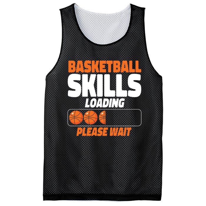 Basketball Bball Basketball Skills Loading Please Wait Mesh Reversible Basketball Jersey Tank