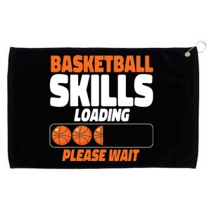 Basketball Bball Basketball Skills Loading Please Wait Grommeted Golf Towel