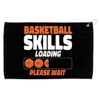 Basketball Bball Basketball Skills Loading Please Wait Grommeted Golf Towel