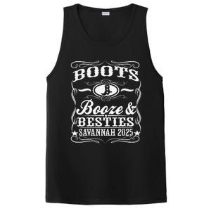 Boots Booze Besties Savannah 2025 Whiskey Theme PosiCharge Competitor Tank