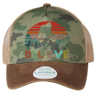 Believe Bigfoot Legacy Tie Dye Trucker Hat