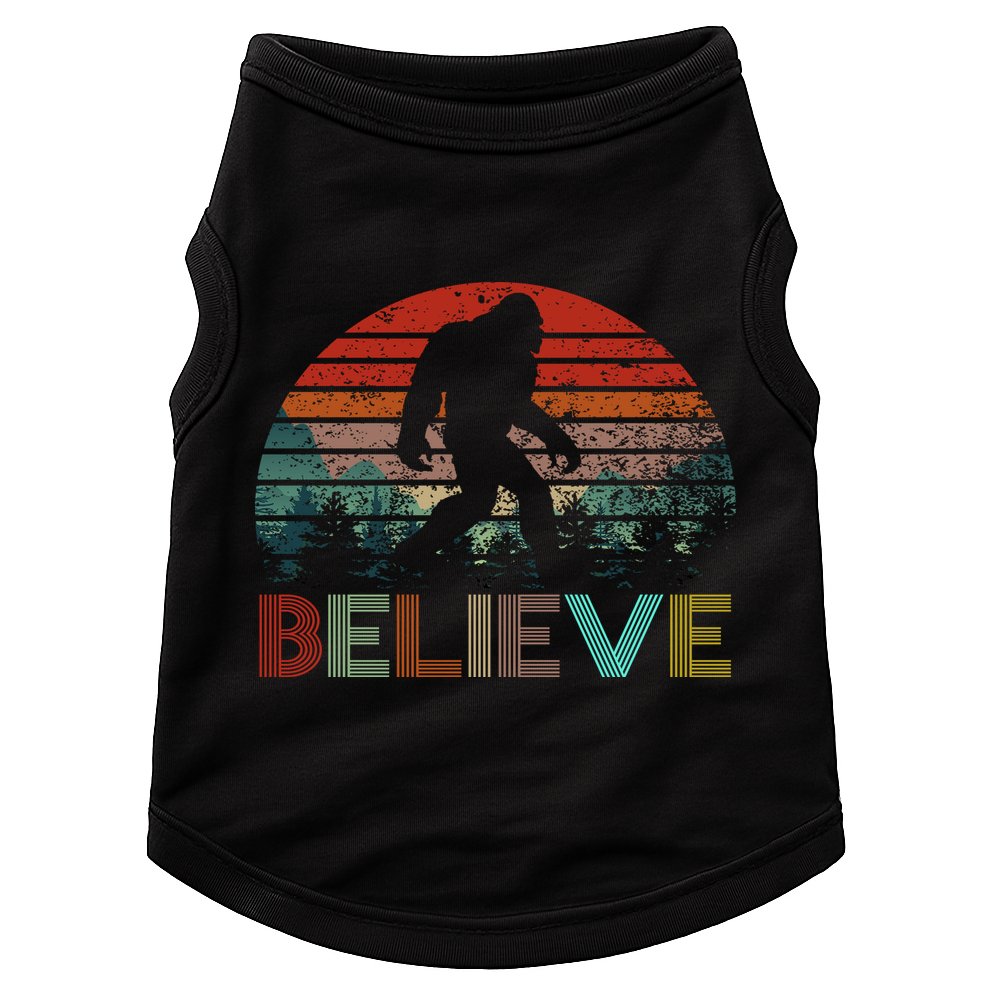 Believe Bigfoot Doggie Tank