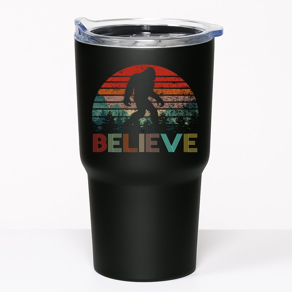 Believe Bigfoot Tumbler