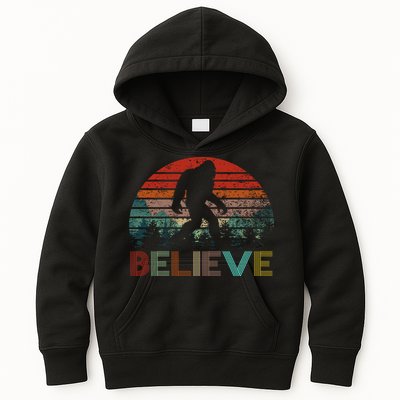Believe Bigfoot Kids Hoodie
