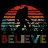 Believe Bigfoot Kids T-Shirt