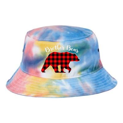 BROTHER BEAR Buffalo Plaid Red Funny Christmas Pajama Family Tie Dye Newport Bucket Hat