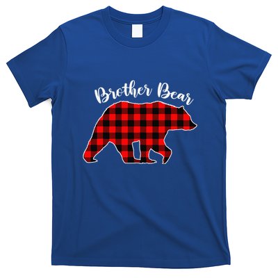 BROTHER BEAR Buffalo Plaid Red Funny Christmas Pajama Family T-Shirt