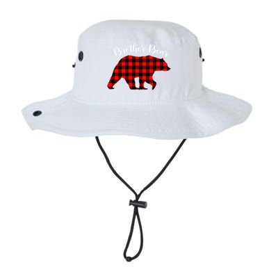 BROTHER BEAR Buffalo Plaid Red Funny Christmas Pajama Family Legacy Cool Fit Booney Bucket Hat