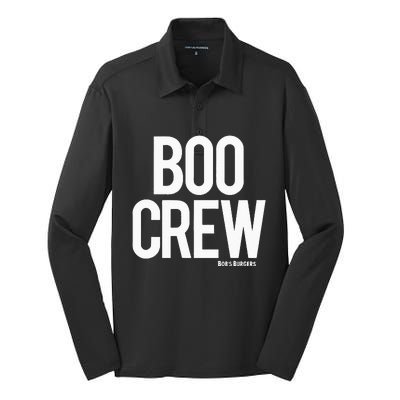 Bob's Burgers Boo Crew Silk Touch Performance Long Sleeve Polo