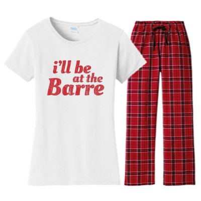 Barre Ballet Ballet Dancer Funny Gift Women's Flannel Pajama Set