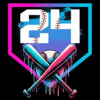 Baseball Birthday Boy Drip 24th Player 24 Years Old Boy  Impact Tech Backpack