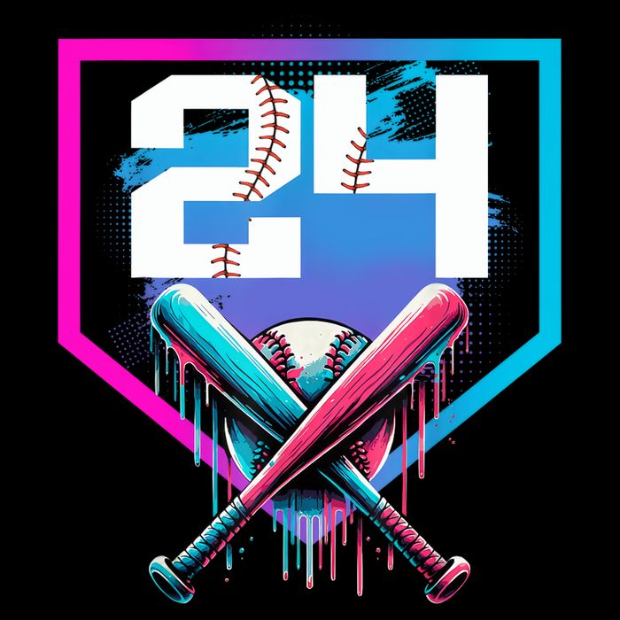 Baseball Birthday Boy Drip 24th Player 24 Years Old Boy  Impact Tech Backpack