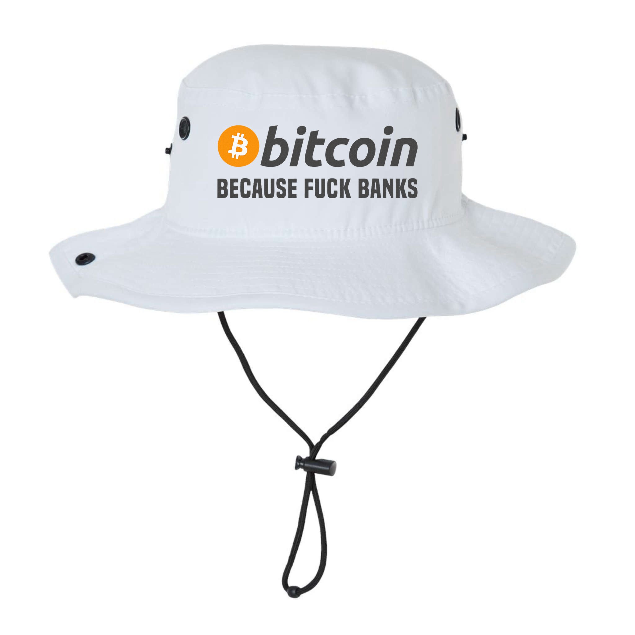 Bitcoin Bitcoin Because Fuck Banks Bucket Hat