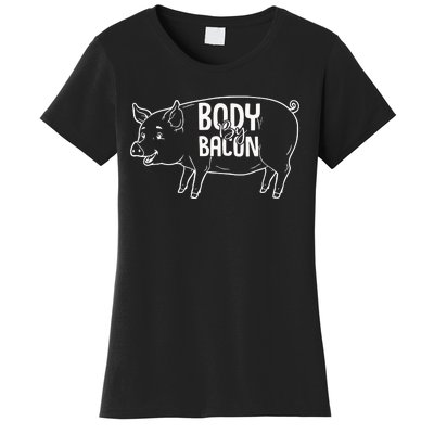 Body By Bacon Graphic Women's T-Shirt