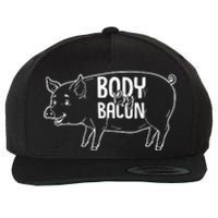 Body By Bacon Graphic Wool Snapback Cap