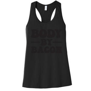 Body By Bacon Women's Racerback Tank