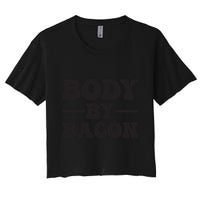 Body By Bacon Women's Crop Top Tee
