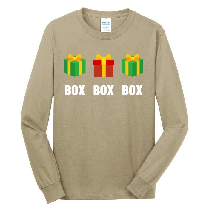 Box Box Box F1 Christmas Classic Tall Long Sleeve T-Shirt